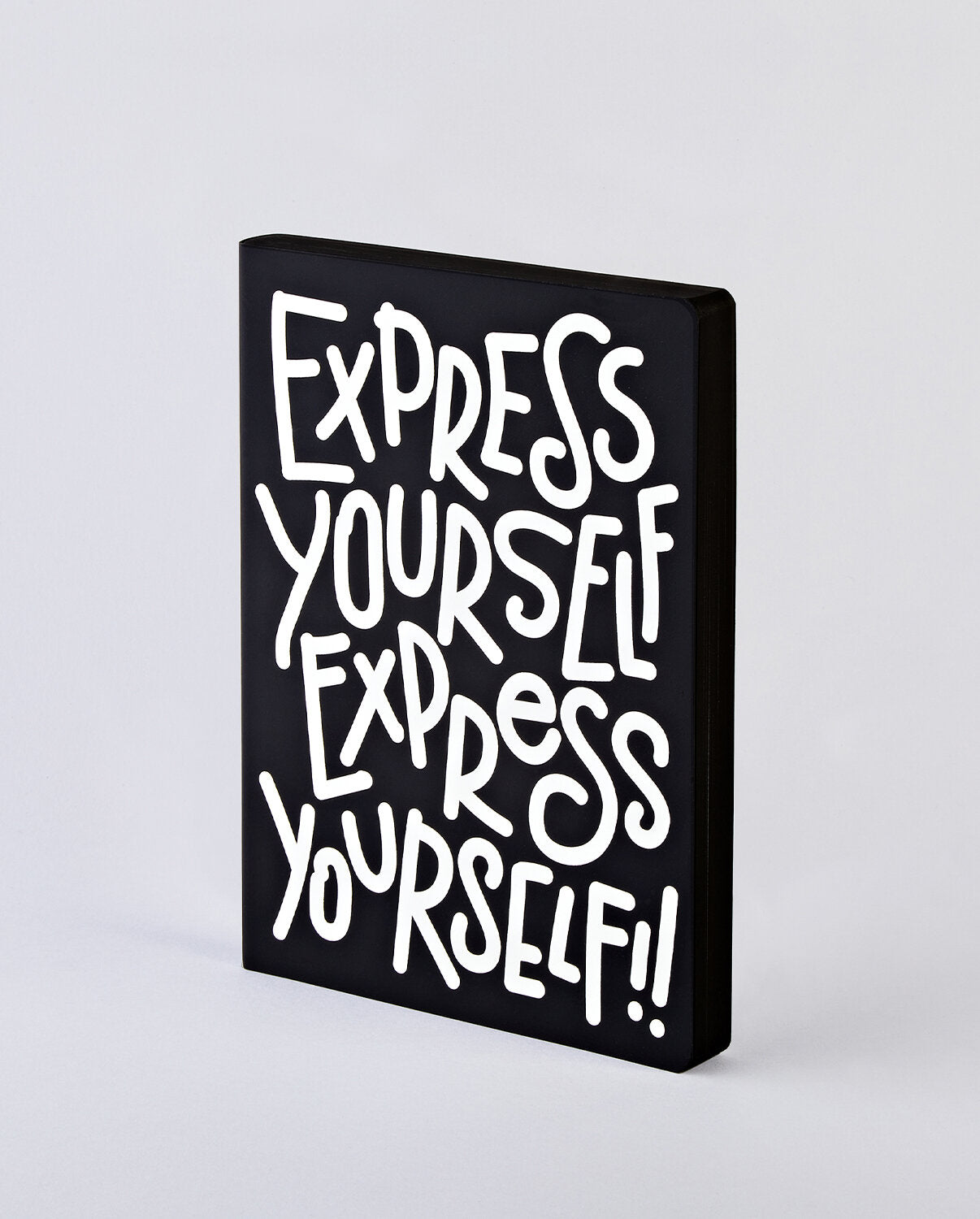 großes Notizbuch - Express Yourself