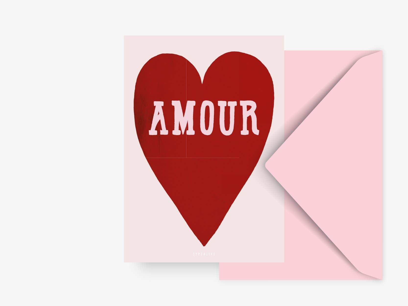 Postkarte - Amour