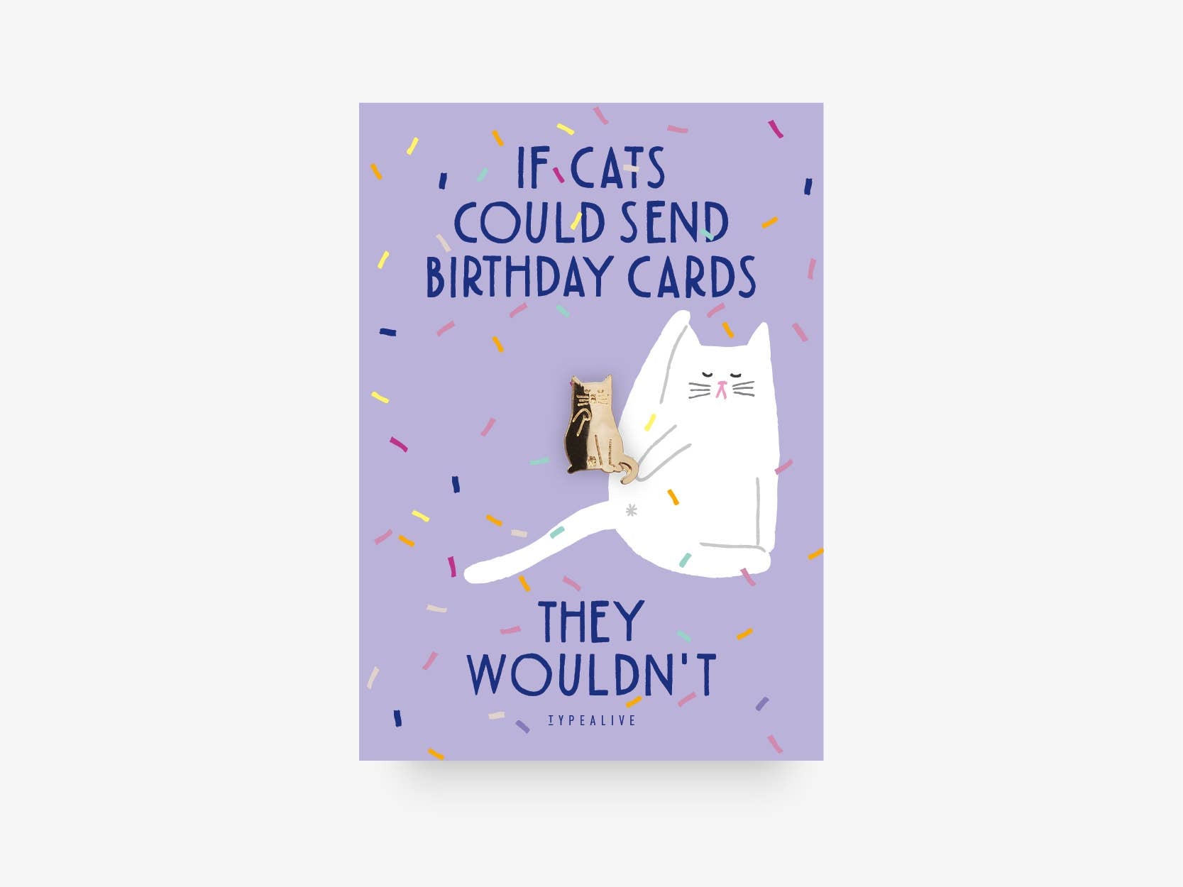 Pin - Birthday Cat